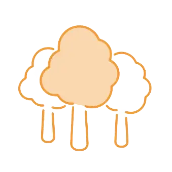 Icon of three trees