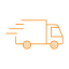 Icon showing truck moving