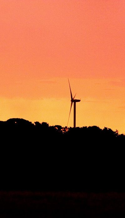 Wind Farm sunset